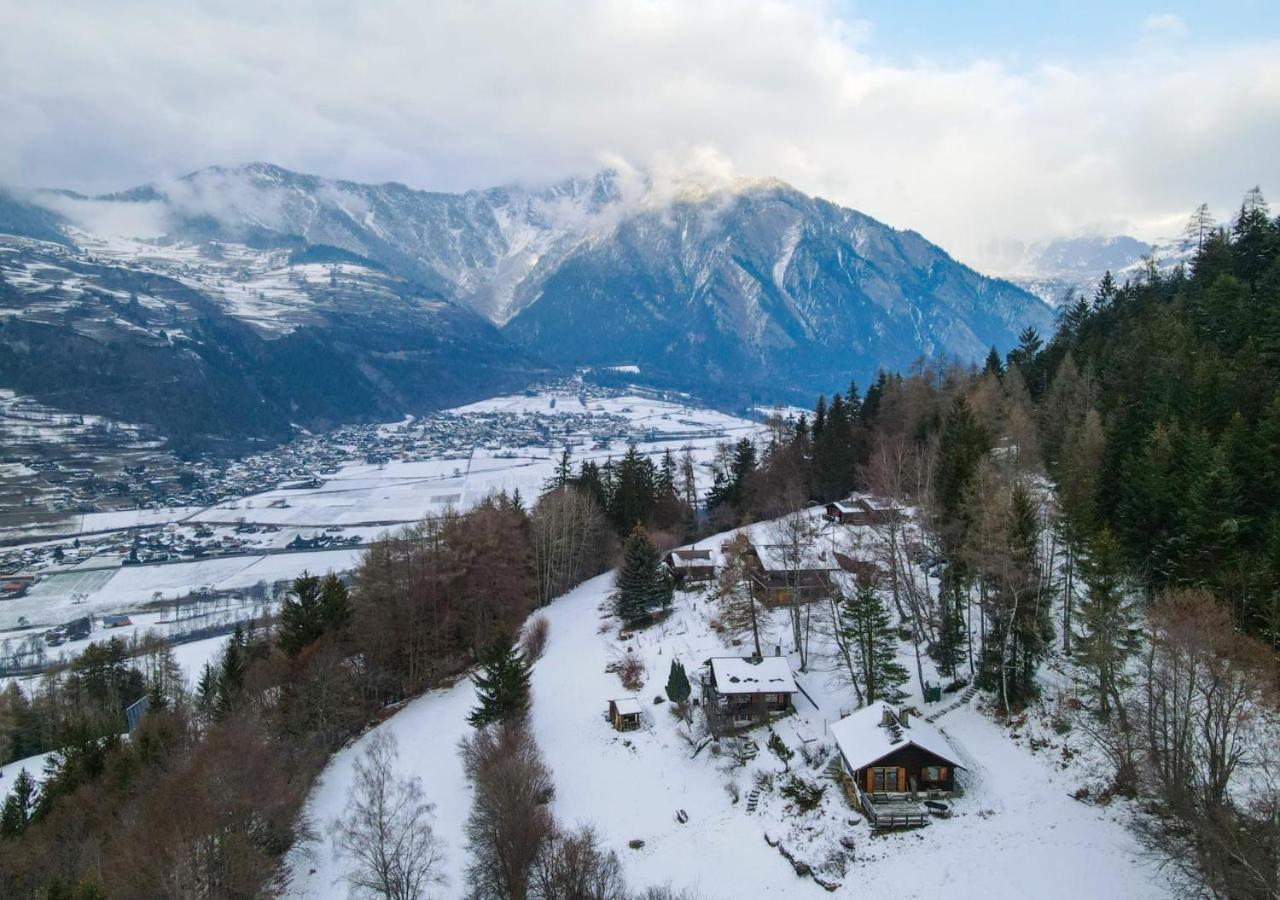 Charmant Chalet Dans La Montagne Proche De Verbier Sembrancher Kültér fotó