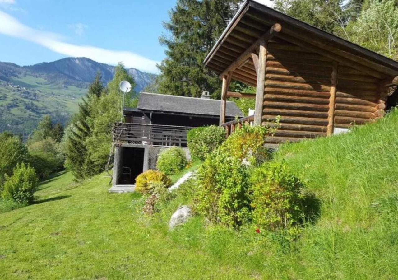 Charmant Chalet Dans La Montagne Proche De Verbier Sembrancher Kültér fotó