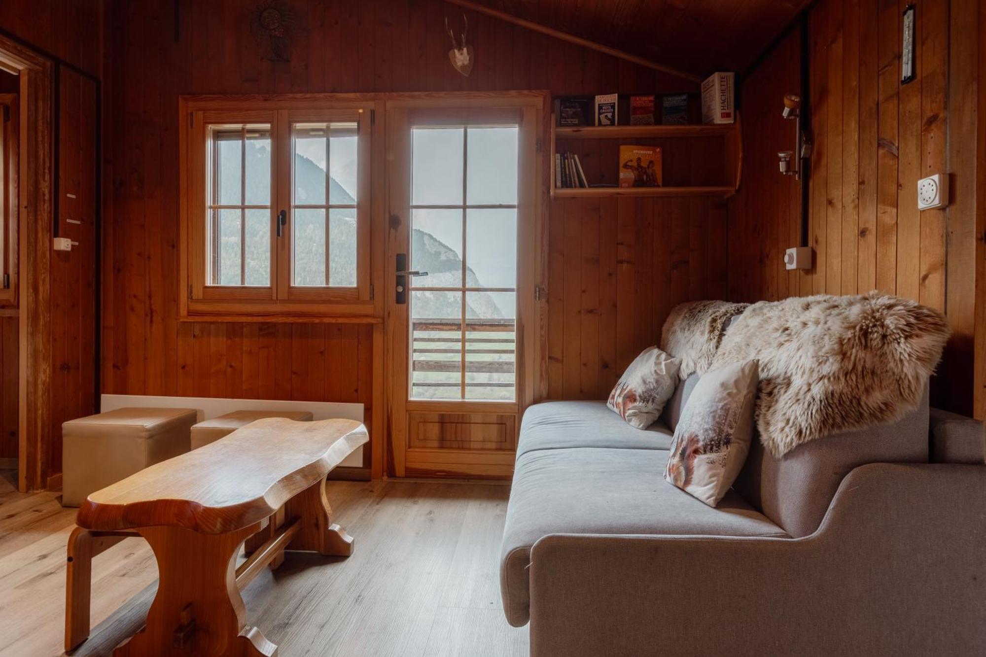 Charmant Chalet Dans La Montagne Proche De Verbier Sembrancher Kültér fotó