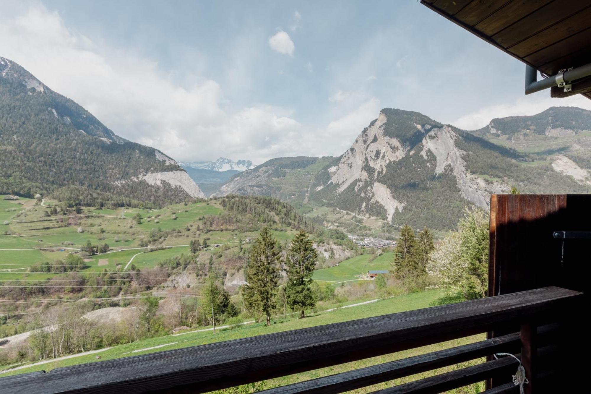 Charmant Chalet Dans La Montagne Proche De Verbier Sembrancher Kültér fotó