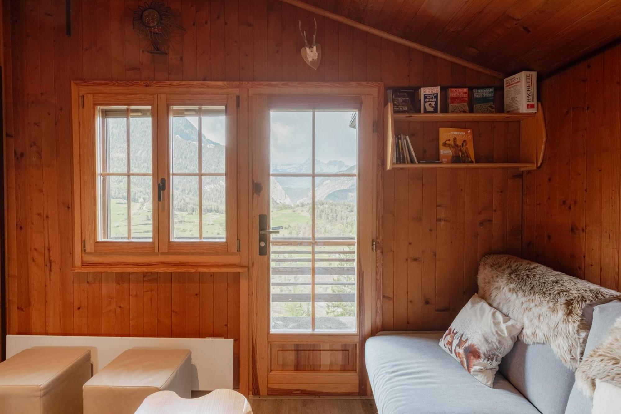 Charmant Chalet Dans La Montagne Proche De Verbier Sembrancher Kültér fotó