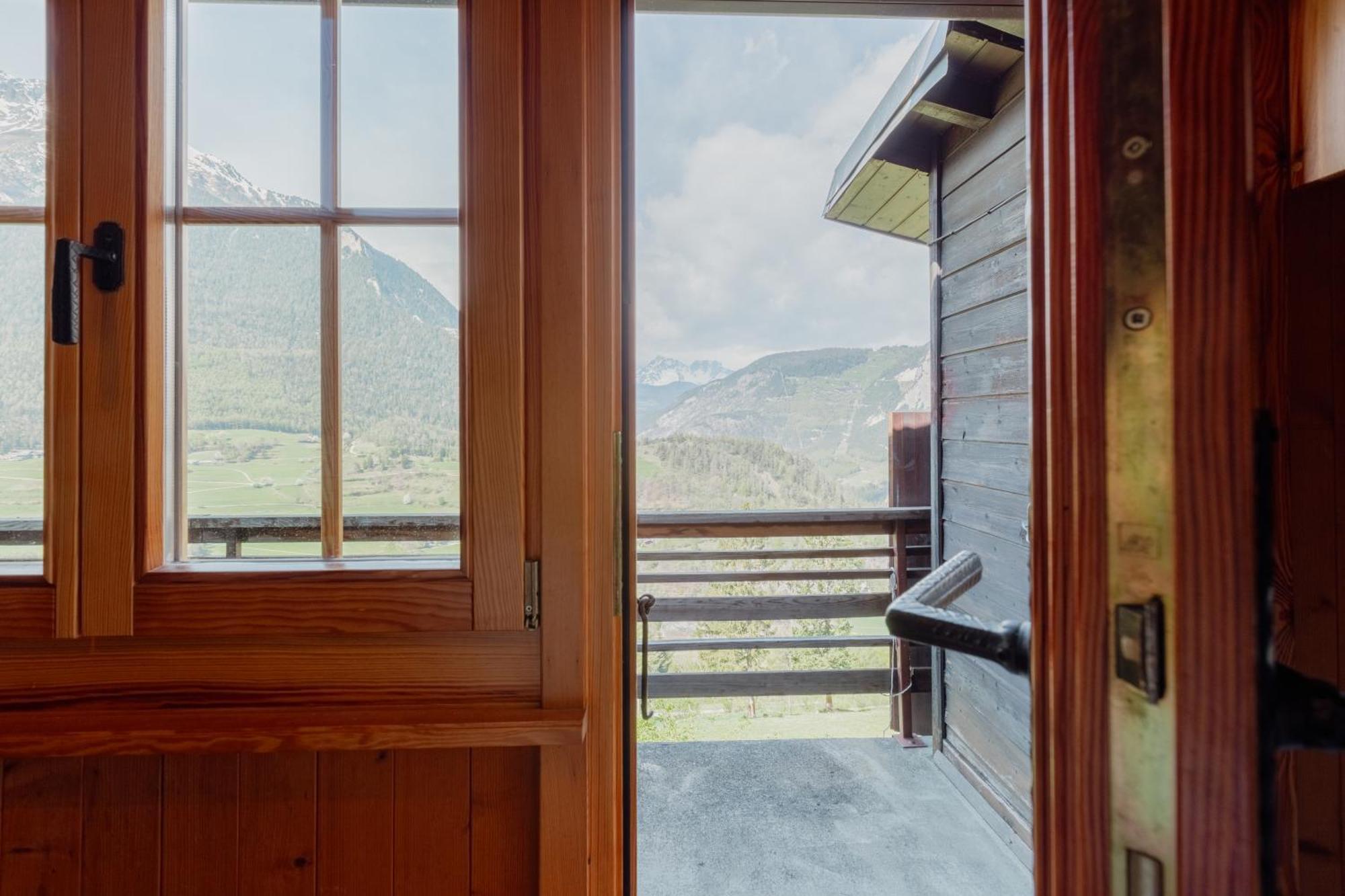 Charmant Chalet Dans La Montagne Proche De Verbier Sembrancher Kültér fotó