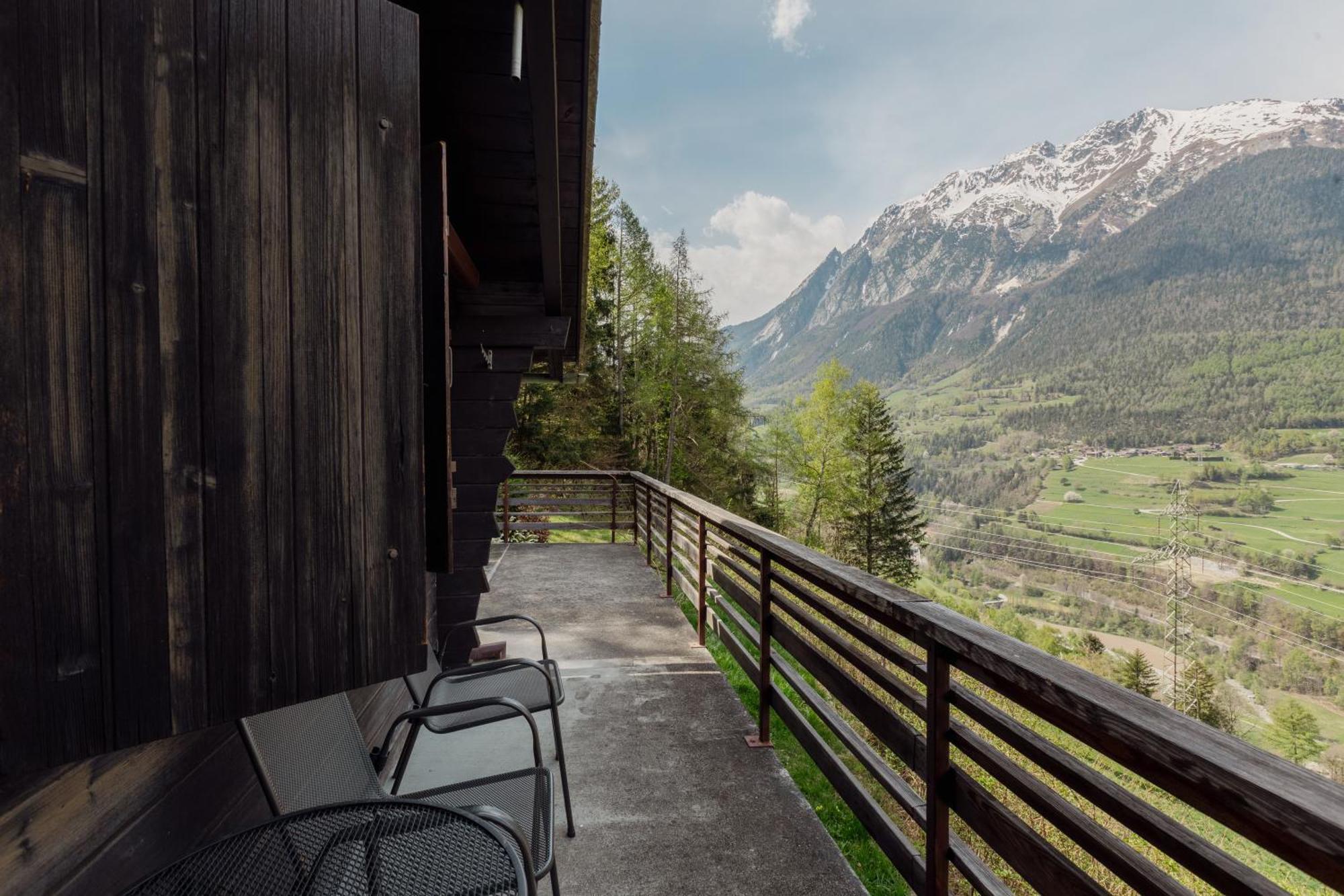 Charmant Chalet Dans La Montagne Proche De Verbier Sembrancher Kültér fotó